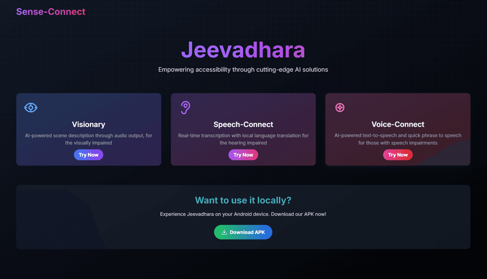 Sense-Connect (Jeevadhara) preview